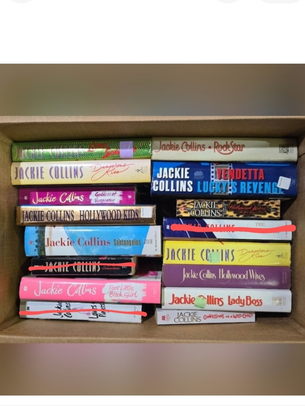 Pick 3 For $10 - Jackie Collins Books